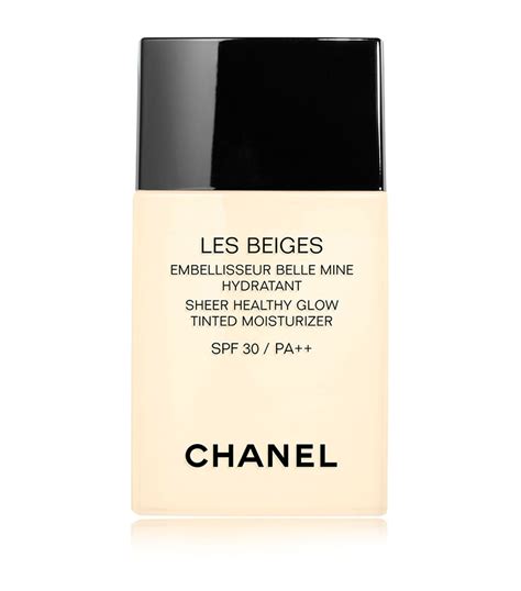 chanel sheer tint heqlthy glow moisturizer|Chanel health makeup.